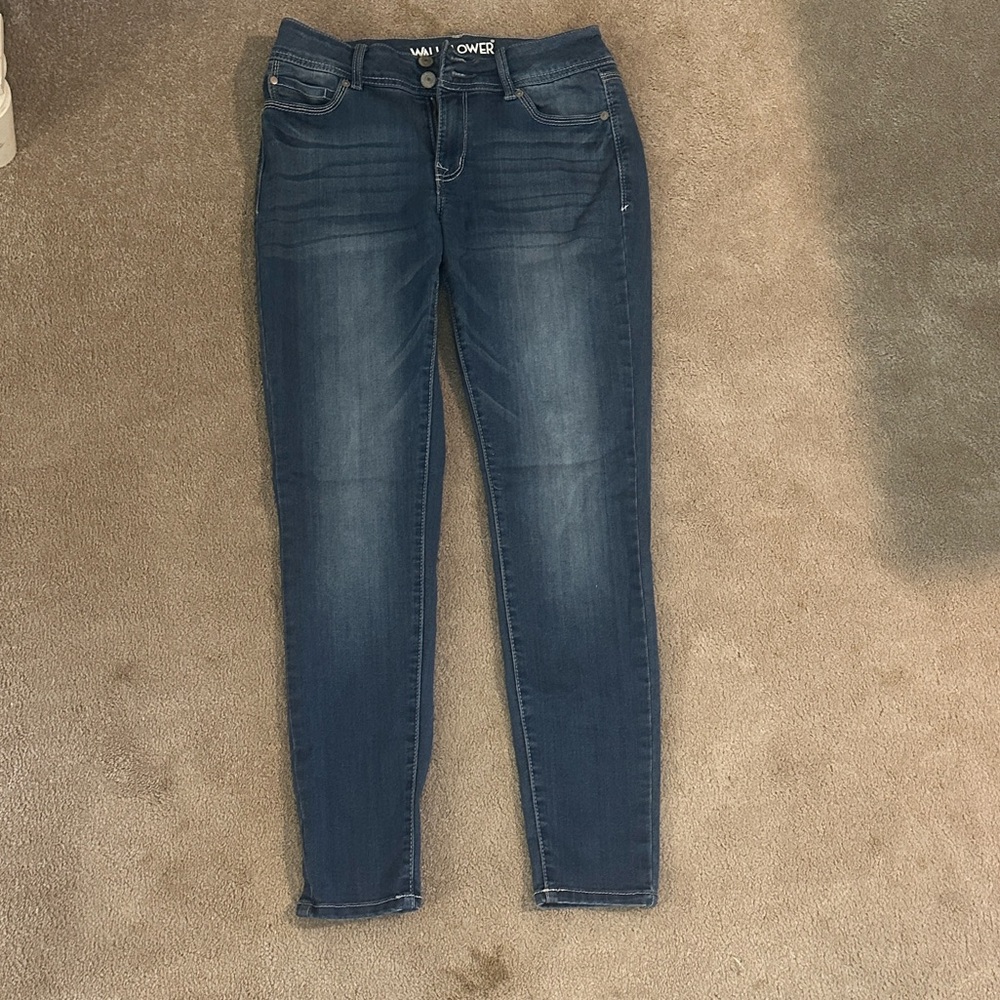 Women's Dark Blue Skinny Jeans